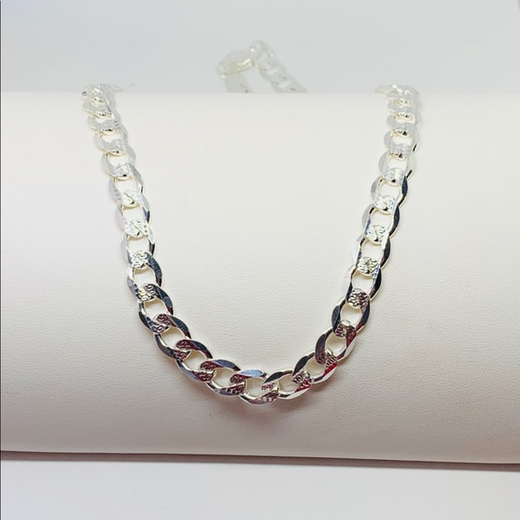 Cuban Curb Diamond Cut Chain Link